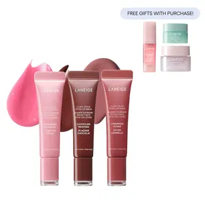 Laneige Glaze Craze Trio, Tinted Lip Serum Bundles, Lip Care, Moisturizing