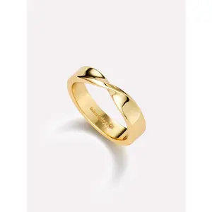 Gold Band Ring - Eliora