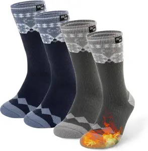 DG Hill Winter Thermal Socks - Warm Sock for Men Women Cold Weather - Insulated Heated Socks Thick Snow Sock