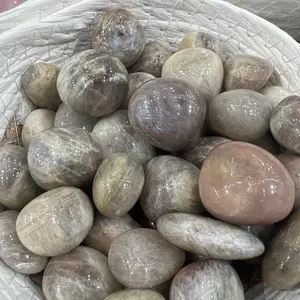 Moonstone tumble stone