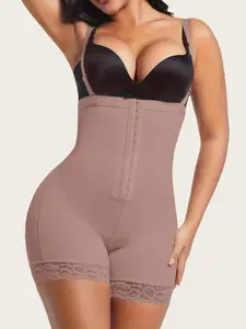 SY Fajas Shapewear Bodysuit, High Waist Body Shaper Panty, Butt Lifting And Tummy Control Waist Trainer Girdle, Body Shaper With Adjustable 3 Rows Hooks Cinched Waist, Colombian Shapewear, Strappy, Underwear, Suitable For Daily Wear Or Sports