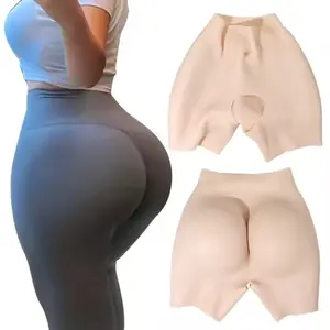 Silicone Butt Hip Enhancer Padded Shapewear Panties Women Body Shaper Lifter Soft Skin Touch Seamless Underwear Curve Booster