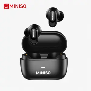 MINISO MS130 Wireless Bluetooth Earbuds In-Ear TWS Headphones, Low Latency Stereo Sound, Long Battery Life, Comfortable Fit with Charging Cas
