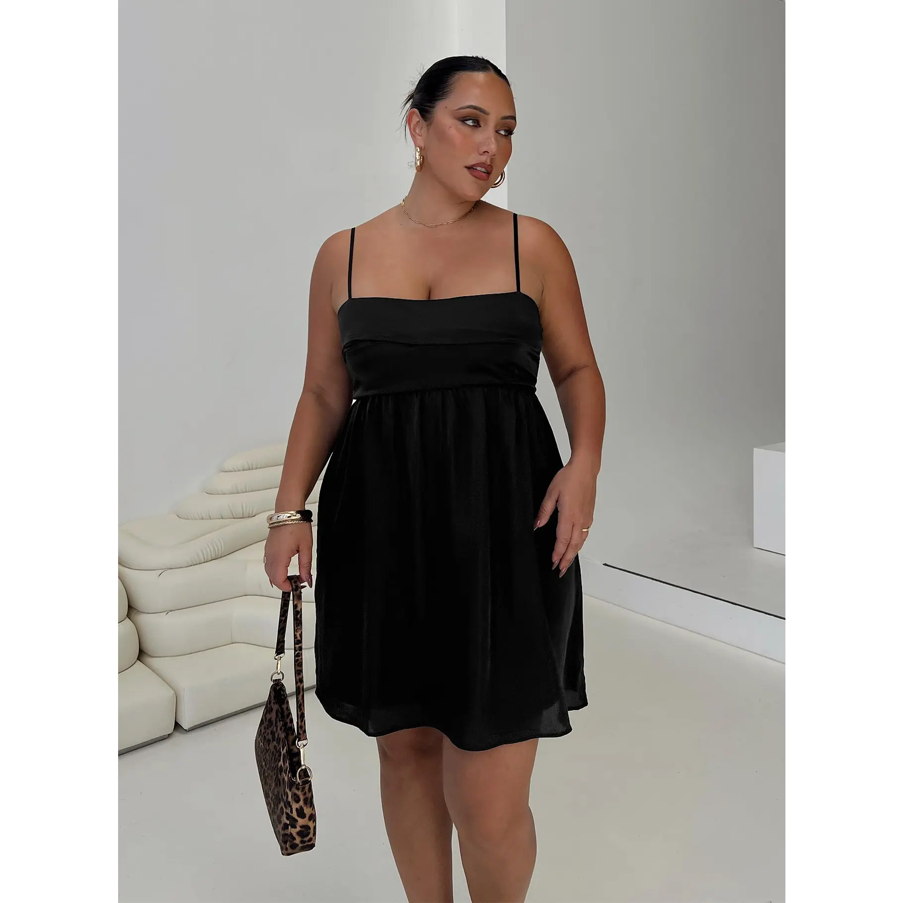 Ortega Mini Dress Black Curve - TikTok Shop Ortega Mini Dress Black Curve - TikTok Shop