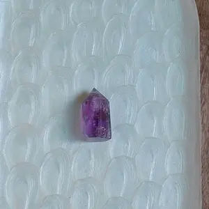 Amythest Phantom Tower - Purple Crystal Formation for Decorative Display