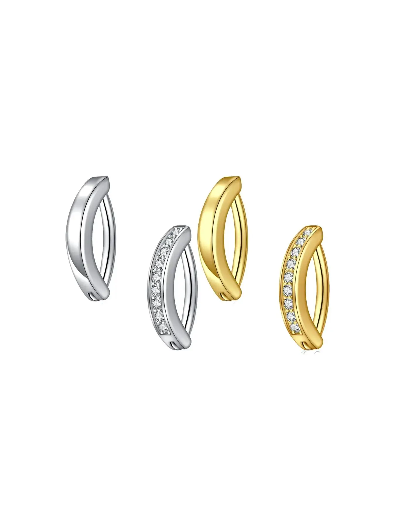 Silver*2 pcs+Golden*2 pcs