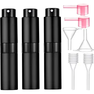 3 count Perfume Atomizer Travel Bottle, 8ml/0.27oz Refillable Travel Size Cologne Refill Bottle Portable Cologne Sprayer Small Perfume Atomizer for Traveling and Outgoing