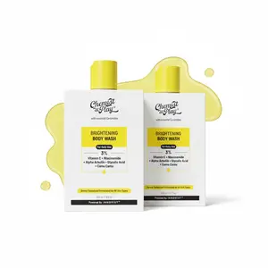 Chemist at Play Brightening Body Wash 236ml with Camu Camu & Alpha Arbutin for Radiant Skin Repair & Even Tone Pack of 2
