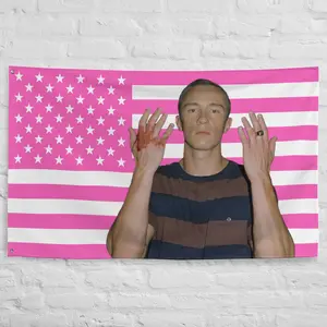 Rafe Cameron American Flag Tapestry - Outer Banks Merch 40in*60in Tapestry