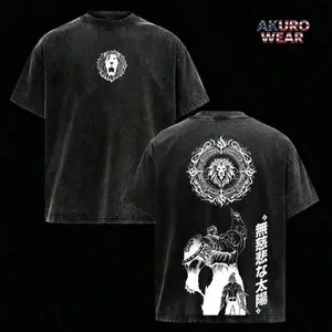 Escanor Shirt 2 Sided Seven Deadly Sins, Nanatsu no Taizai Tee, Escanor Anime Shirt, Who Decided That Shirt, Anime Graphic Tee