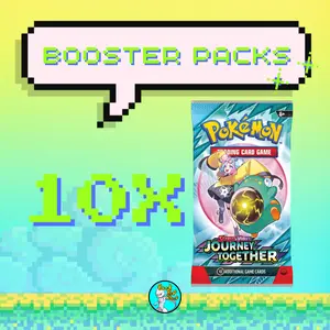 10x Scarlet & Violet - Journey Together Booster Pack Pokemon