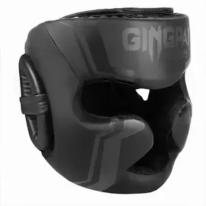 A protective headgear boxing free headgear boxing Muay Thai protection enhanced combat training competition professional adult
