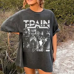 T-pain XX Anniv T Shirt, Retro Hip Hop Vintage Music Style Merch Shirt, 2025 Tour Shirt, Gift for men and women  P4M