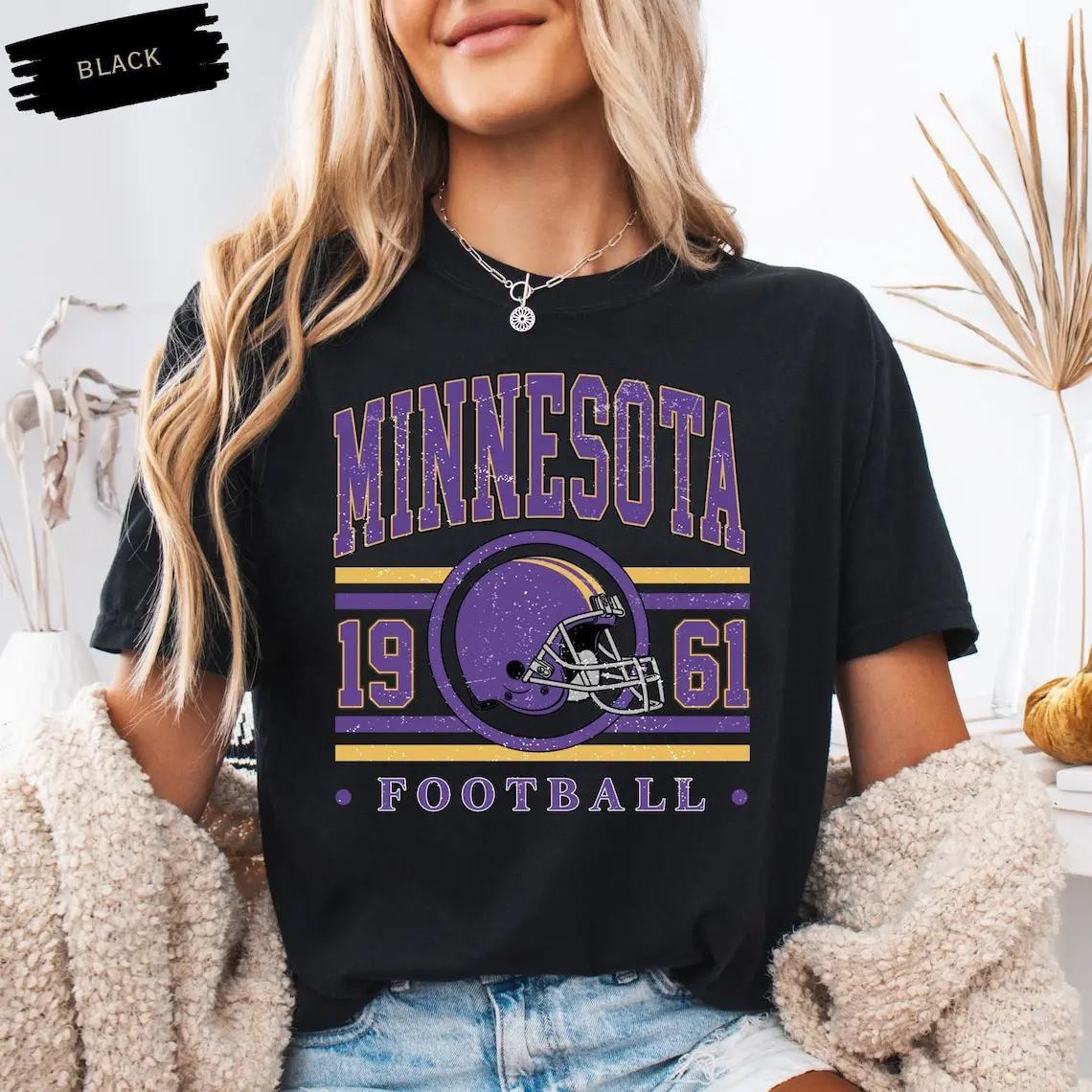 Comfort Colors Minnesota Football T-Shirt, Football Fan Shirt For Men Women Kids, Game Day Tee, Minnesota Sports Gear, Viking Apparel