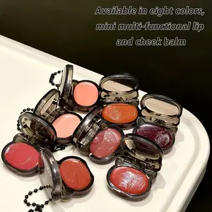 Mini pendant-style dewy blush cream. Sheer, natural, and easy to blend. Highly pigmented, long-lasting, and adheres well to the skin. The pendant design makes it super convenient for outings. Portable and easy to apply. Dewy and non-greasy Makeup.