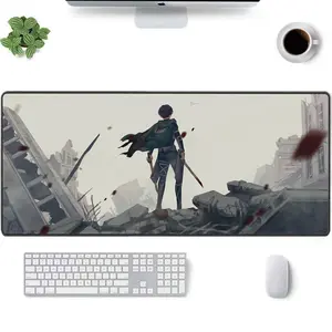 [Sale Up To 50%] Eren Yeager Battle Ruins Attack on Titan Mouse Pad