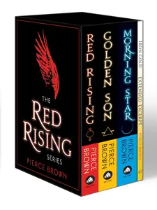 Red Rising 3-Book Box Set: Red Rising, Golden Son, Morning Star, and an Exclusive Extended Excerpt of Iron Gold -- Pierce Brown - Paperback