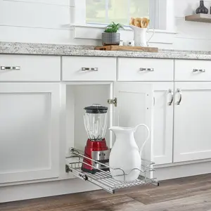 Rev-A-Shelf Kitchen Cabinet Pull Out Shelf Organizer, 12 x 22 In, 5WB1-1220CR-1