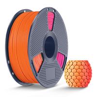 Dual-Color Matte | Orange+Red