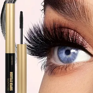 1PC Lengthening & Volumizing Mascara, Beauty Mascara, Light and Non-stick, Slide Easily, Long-lasting Makeup, Anti-fouling, Black, Suitable for Date and Daily Needs, Voluminous Lengthening Mascara