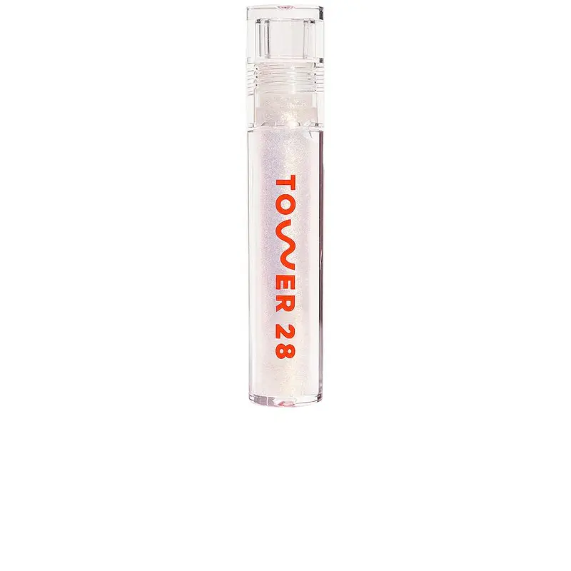 Tower 28 ShineOn Lip Jelly - Apricot-Raspberry Blend Cosmetic, Moisturizing Nourishing Oil-Infused Lip Care Balm, Lipstick-Alternative Magic Shimmer Lipgloss with Glossy Finish