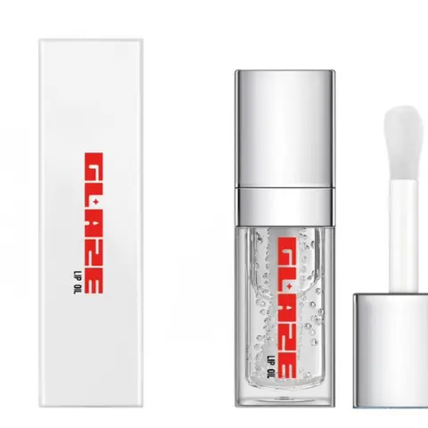 GLAZE LIP OIL 10g Deep Hydration Anti-Inflammatory Non-Comedogenic Unisex Lip Oil for Sensitive Skin