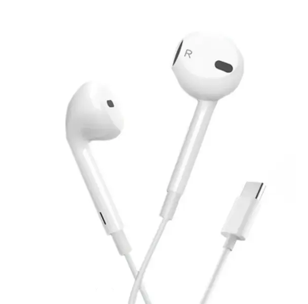 1PC Wired TYPE-C Interface In-Ear Earbuds for iPhone, with Microphone, Volume Control,  Ideal for Music Calls, Running