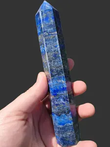 Lapis Lazuli Tower - Skinny - Natural Stone