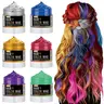 250 Year American Temporary Hair Color Wax for Christmas Party, Daily Party Cosplay Stocking Stuffers DIY Washable Hair Chalk Natural Instant Hair Color for Women Temporary Hair Dye for Kids Teens Women Men 40g
