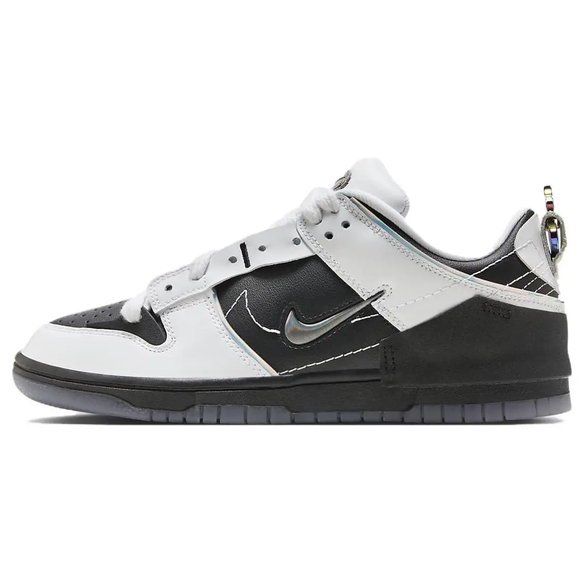 Nike Dunk Low Disrupt 2 Year Of The Dragon' Skate Shoes Black White Women's FZ5063-190
