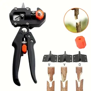 2-in-1 Professional Grafting Tool Set – Pruner and Grafting Knife Combo, Alloy Steel Blades, Non-Slip Handle