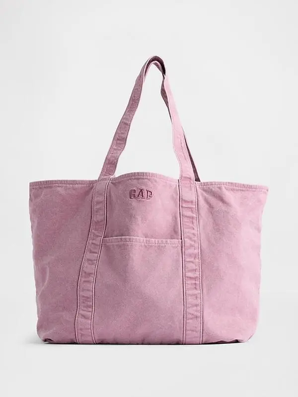 GAP トートバッグ　ピンク Gap Logo Tote Bag - Wispy Pink Mauve - TikTok Shop
