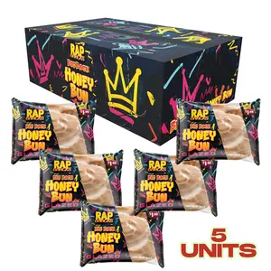 Rap Snacks Big Back Glazed Honey Bun Pack of 5
