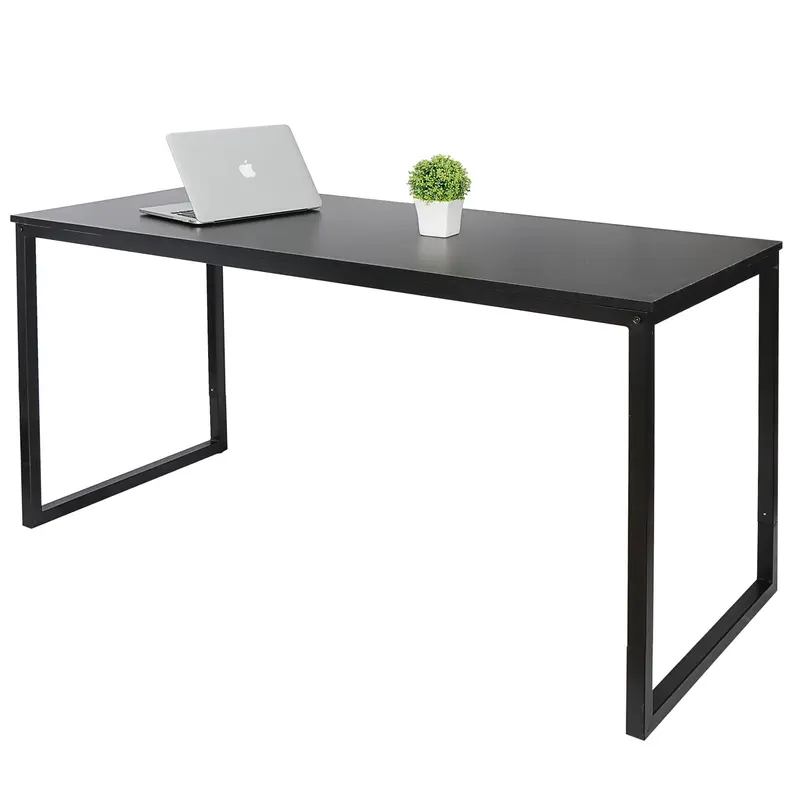 Segawe 47"x23.6" L-Shaped Corner Gaming Desk - MDF+Metal Frame, Anti-Scratch Surface, Quick Setup, Dual Monitor/Studio Setup, Work and Play Commercial Office Furniture