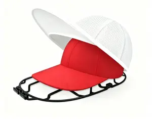 Washer cap cleaning device cover, baseball cap cleaning rack for washing machines and dishwashers, hat-shaped holder, suitable for adult and children's hats, available in white and black colors laundry accessory