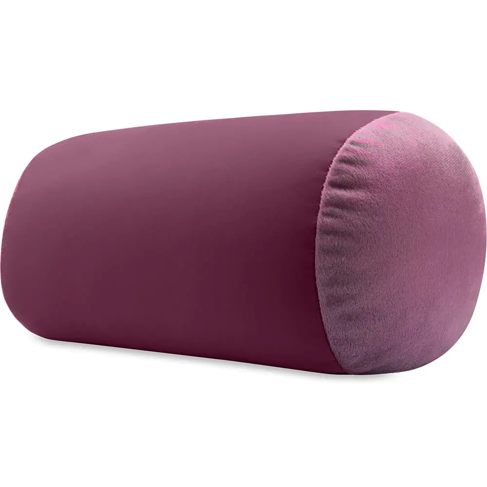 Microbead Squishy Bolster Neck Roll Pillow - Silky Feel, 14" x 8" x 8" Microbead Squishy Bolster Neck Roll Pillow - Silky Feel, 14" x 8" x 8"