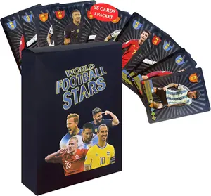 2026-27 Playing Soccer Cards |   55 Unique Cards for Soccer Players |   Unforgettable Moment for Friends, Siblings & Soccer Fans |   Printed on Premium Paper – Black - Not Original