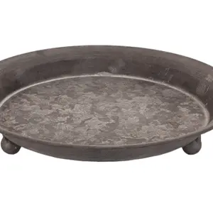 Galvanized Plate // Multiple Sizes