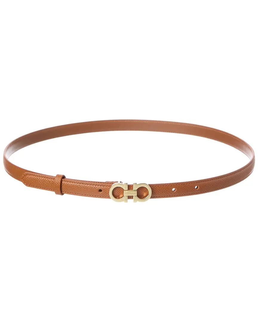 Ferragamo Gancini Leather Belt