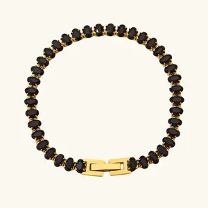 The Oval Tennis Bracelet