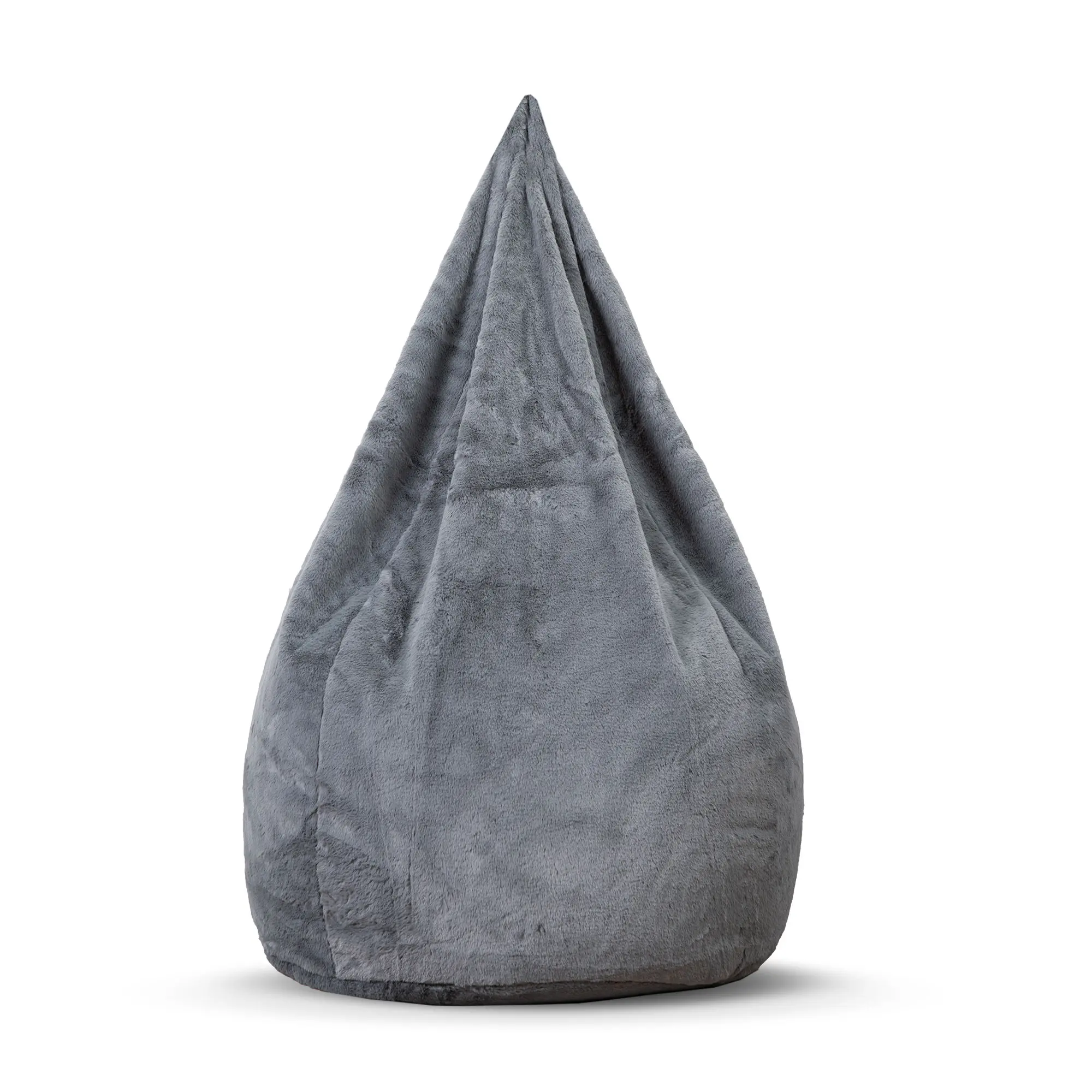 Gouchee Home Agora Faux Rabbit Fur Bean Bag Chair
