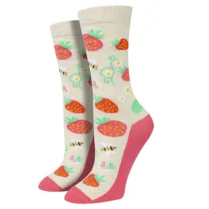 Ladies Strawberries Redux Socks