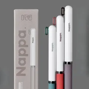 Set of 3 Side-Press Gel Pens, Writing Pens, 0.5mm Ink, Quick-Dry, Ideal for Exams, Fashionable Design, Vintage Art Style, Suitable for Students and Office Use