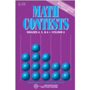 USED Book - Math Contests For Grades 4, 5, and 6: School Years 2006-2007 Through 2010-2011 by Steven R. Conrad (Paperback) - english