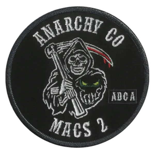 ADC Anarchy CO Reaper Embroidered Patch