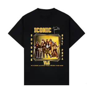ICONIC Tlc Envogue Salt n Pepa Graphic Shirt, Unisex Gift for Fans Womenswear Top Fabric