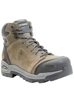 Hawx Men's 6" Lace-To-Toe Tychee Deep Seated Waterproof Comp Work Boot Soft - Bhxcwrpw61