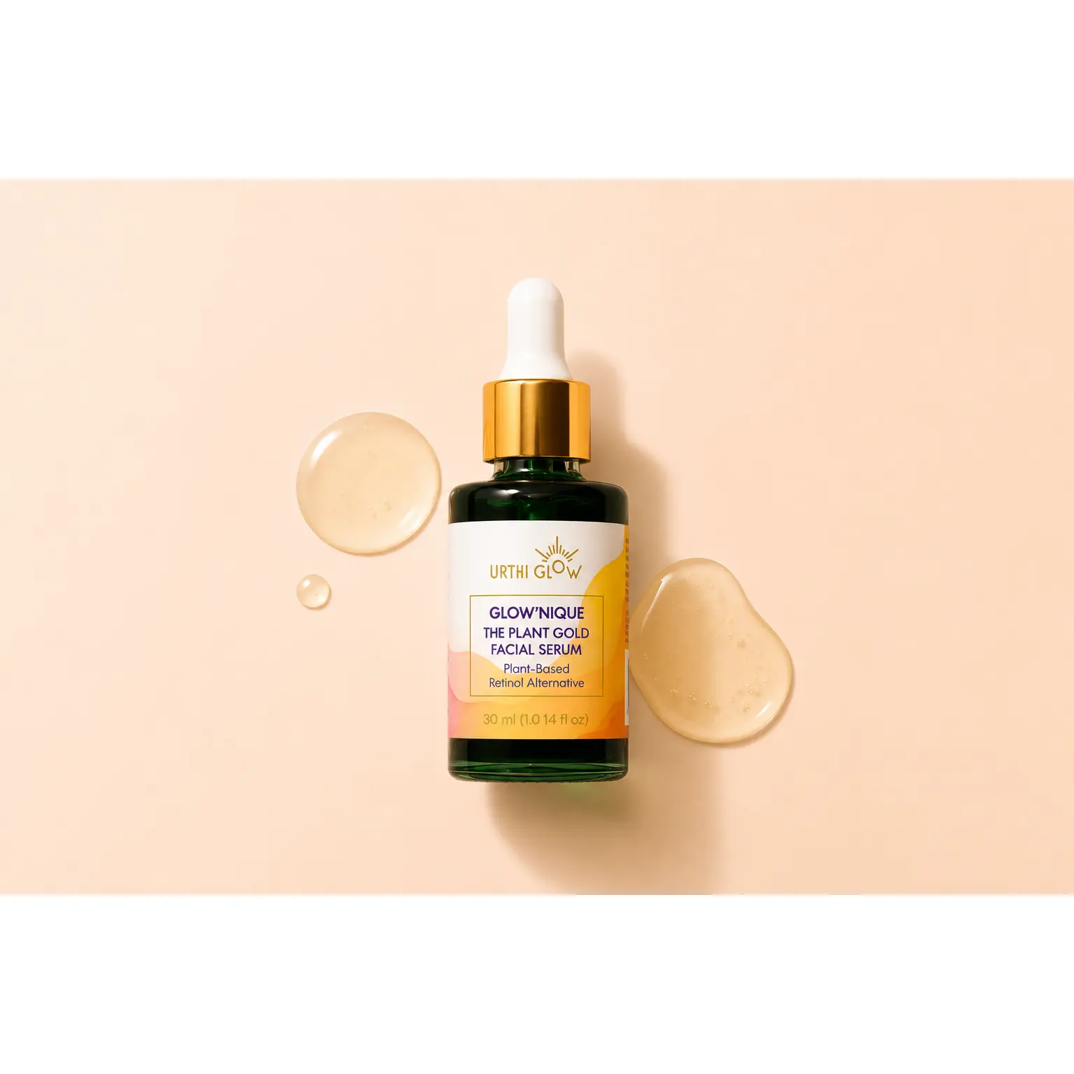 Glownique- The Plant Gold Facial Serum