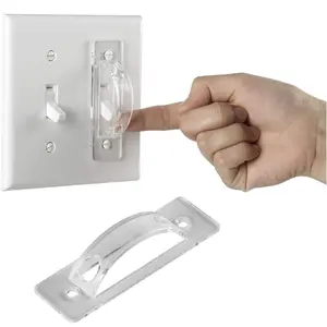 Clear Light Switch Guard Cover, 6pcs Toggle Switch Cover, Light Switch Blocker, Light Switch Lock, Child Proof Switch Cover Guard
