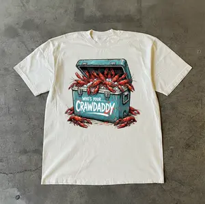 Who's Your Crawdaddy T-shirt, Crawfish Boil Cooler, Louisiana Seafood Feast T-shirt, Southern Summer Party